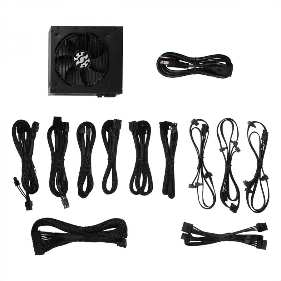 Fuente De Poder XPG CORE REACTOR 750W 80 Plus Gold Modular COREREACTOR750G-BKCUS