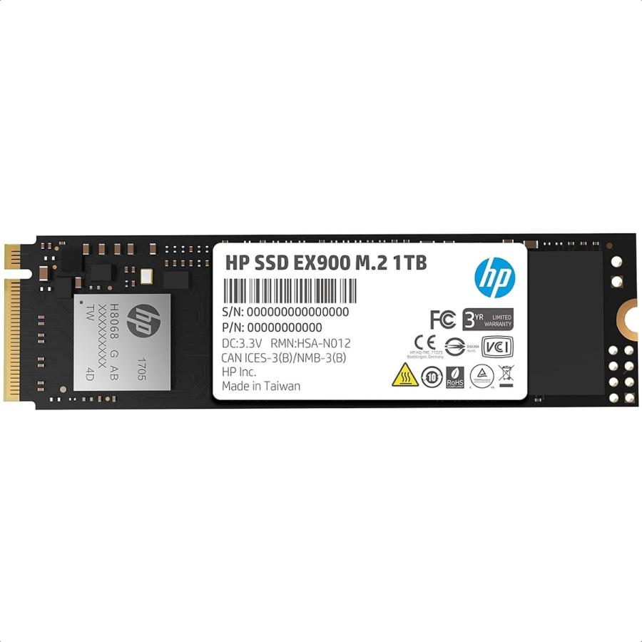M.2 2280 SSD 1TB HP EX900 NVMe 5XM46AA#ABC