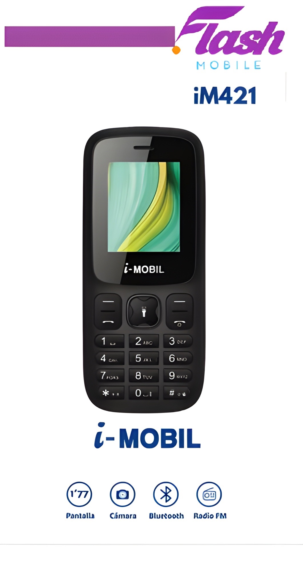 Telefono Celular 4G, Basico Para Adultos Mayores Con chip y saldo incluidos, Recargas de saldo fáciles.