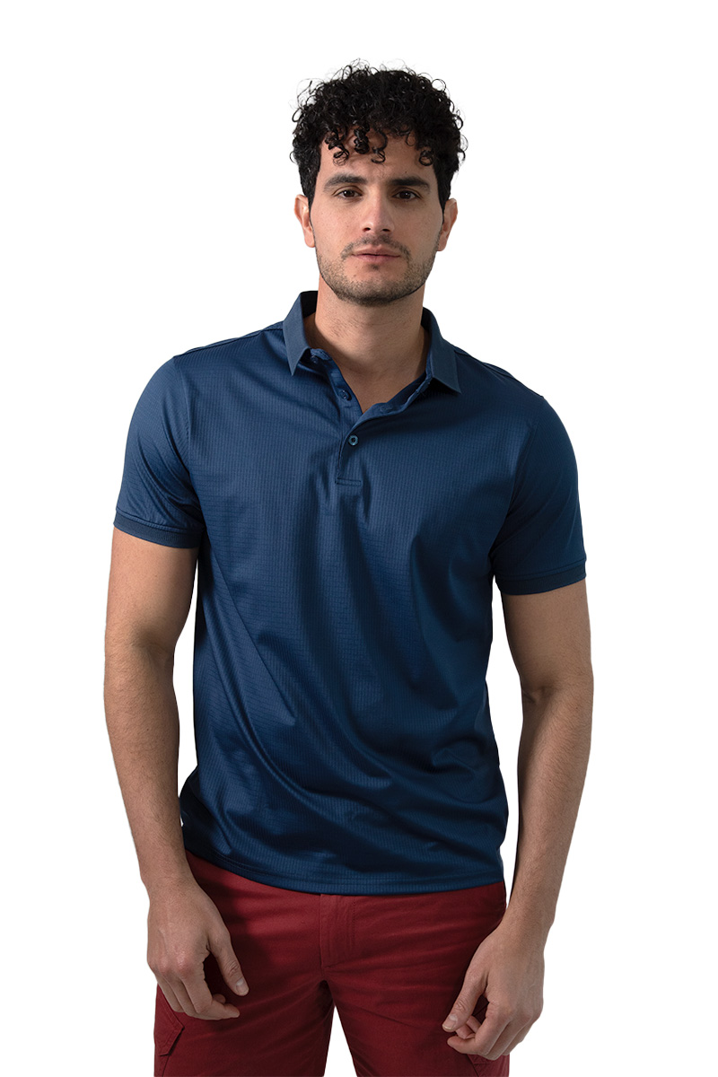 PLAYERA REGULAR FIT DE CUELLO TIPO POLO 
