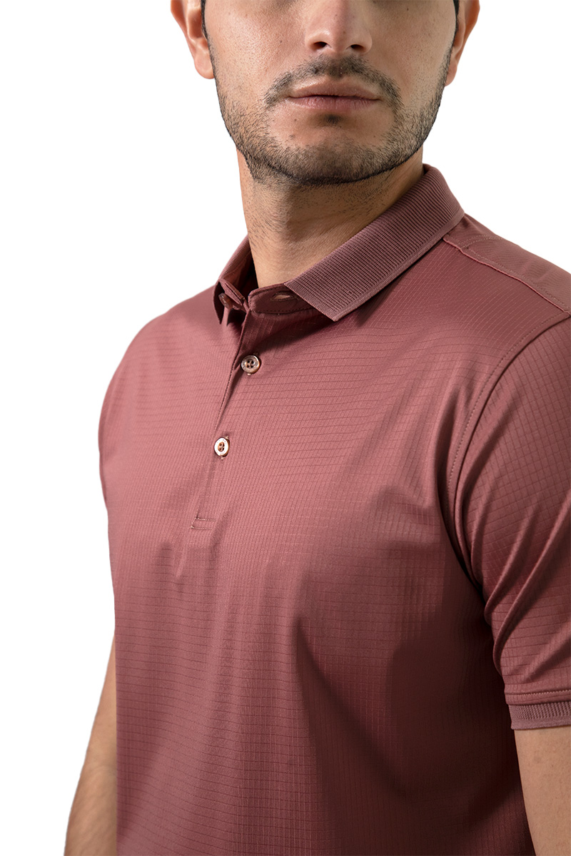 PLAYERA REGULAR FIT DE CUELLO TIPO POLO 
