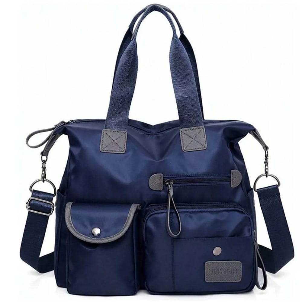 Bolsa Mujer Impermeable Viaje Nylon Tote Crossbody Bandolera