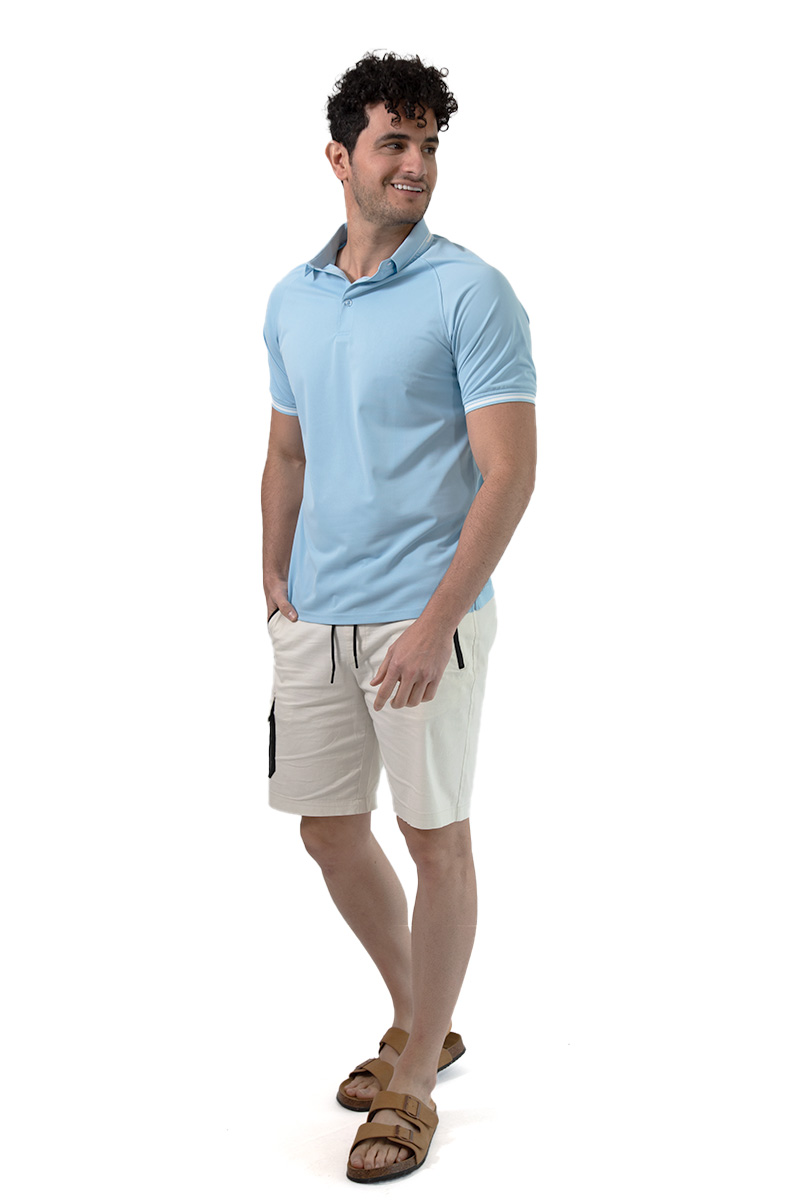 PLAYERA REGULAR FIT DE CUELLO TIPO POLO 