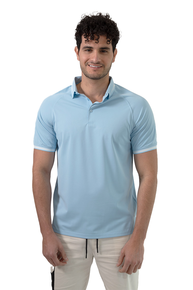 PLAYERA REGULAR FIT DE CUELLO TIPO POLO 