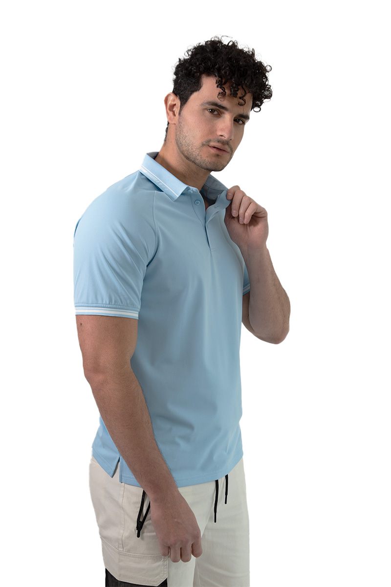 PLAYERA REGULAR FIT DE CUELLO TIPO POLO 