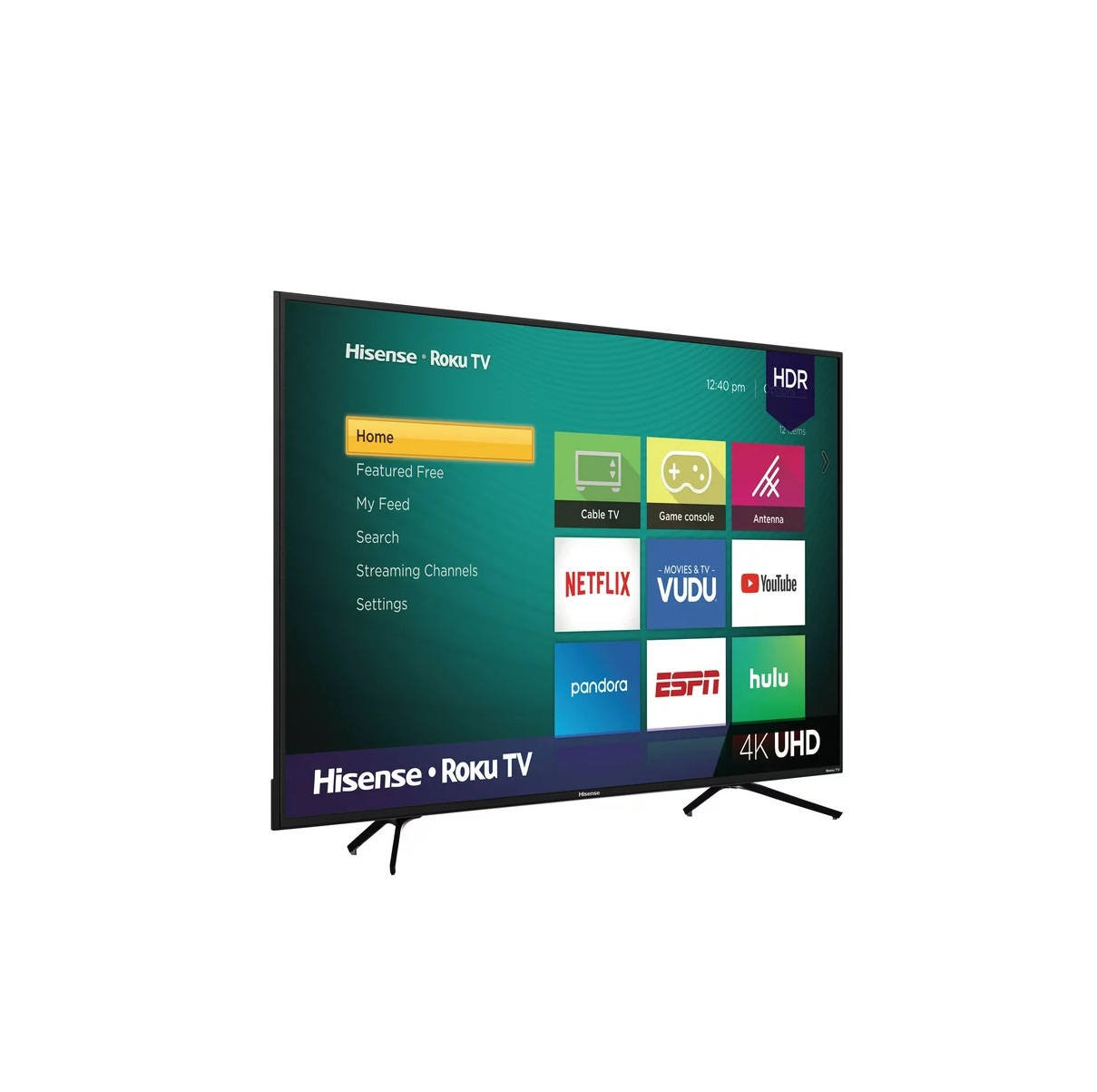 Pantalla Hisense Smart TV 70 Pulgadas 4K Led Ultra HD, Sistema Roku Modelo: 70R6E4