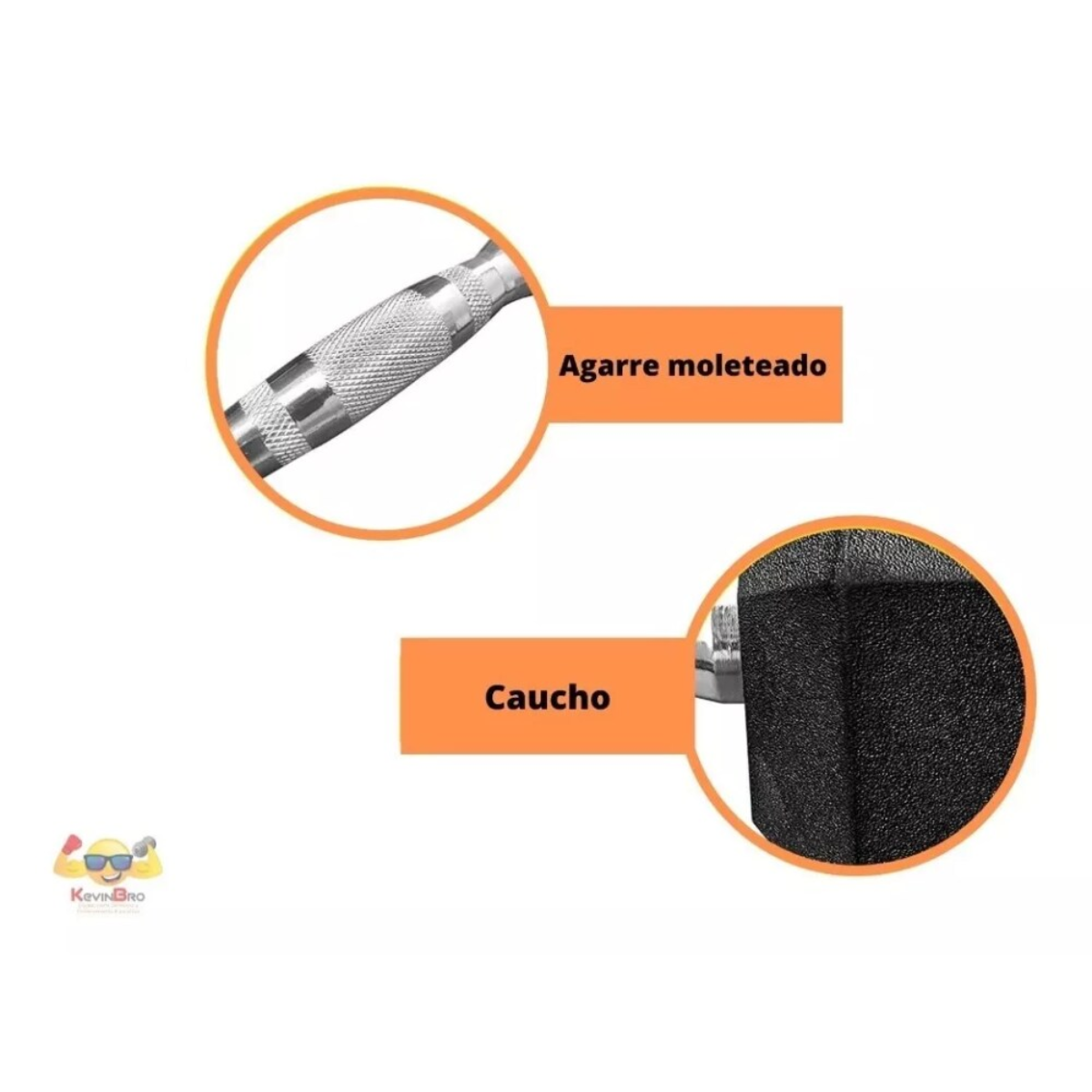 Mancuernas Hexagonales De 40 LBS