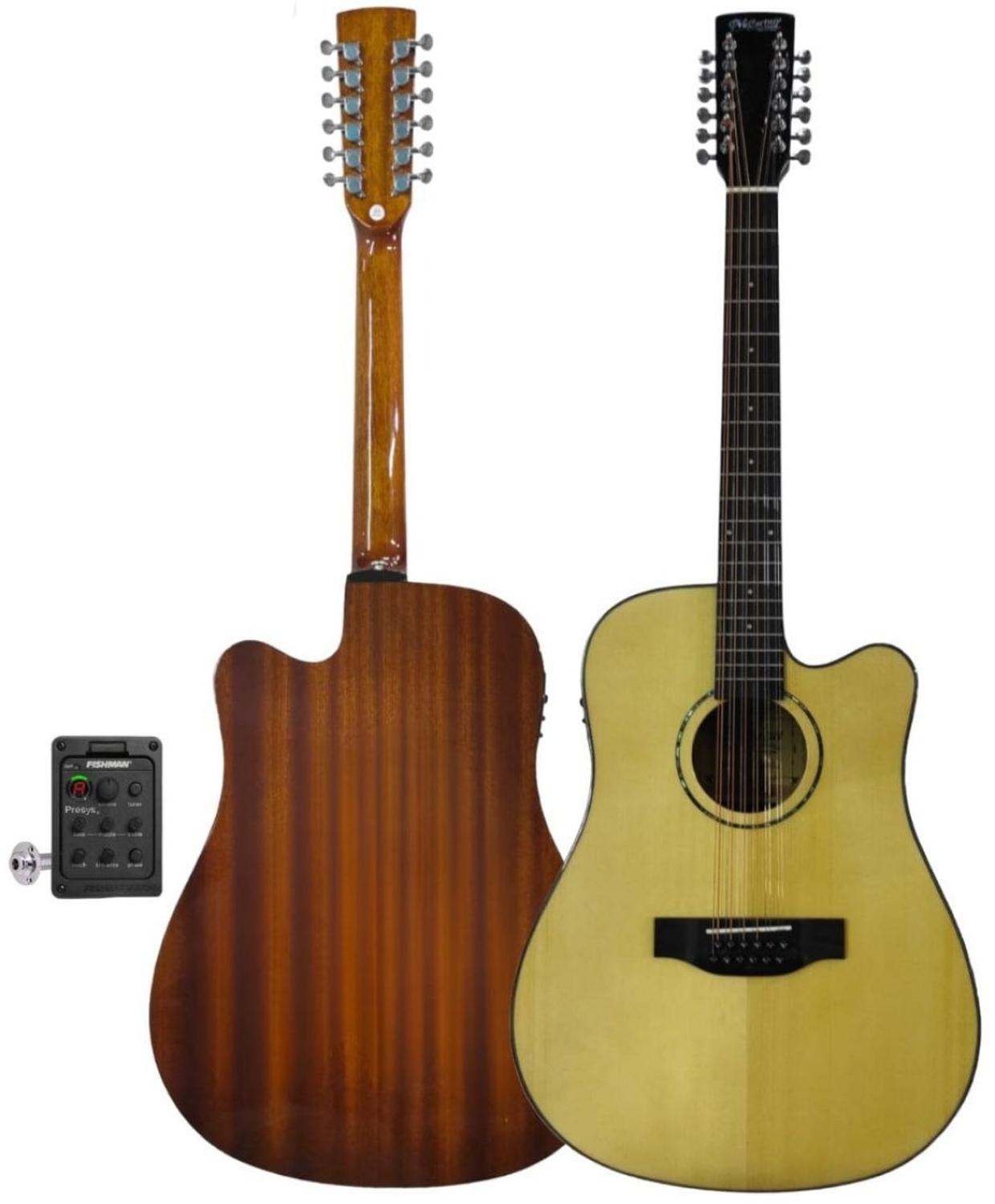 Mccartney CD-6012-NT Docerola Electroacústica Pastilla Fishman