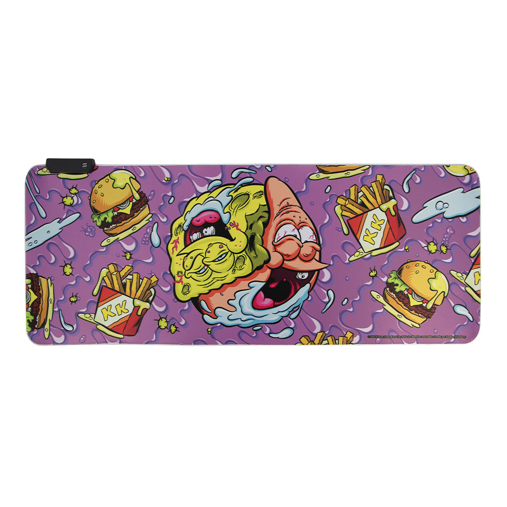 Mouse Pad Gaming Bob Esponja (Con Luz Led Multicolor)
