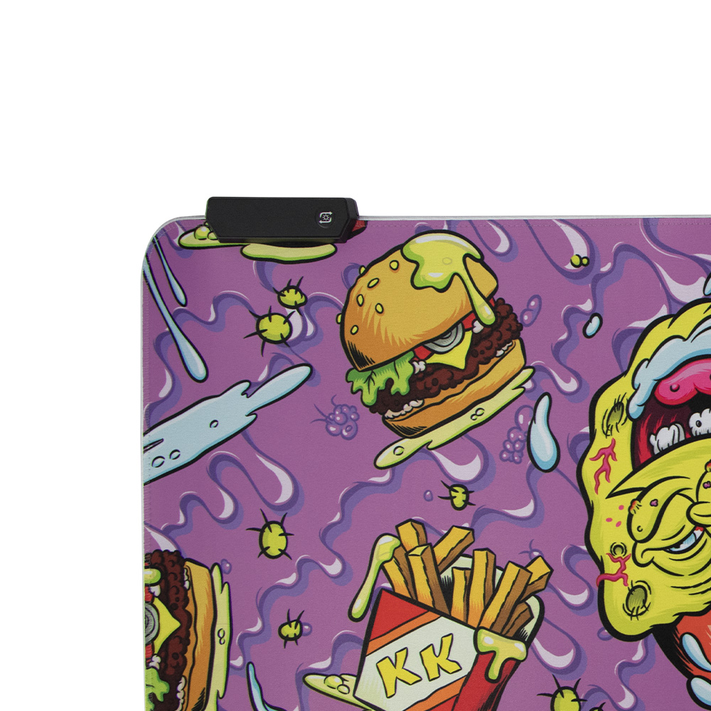 Mouse Pad Gaming Bob Esponja (Con Luz Led Multicolor)