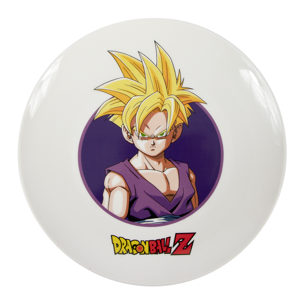 Vajilla de Ceramica Super Saiyajin Anime Dragon Ball 4 Bowls - 4 Tazas - 4 Platos.
