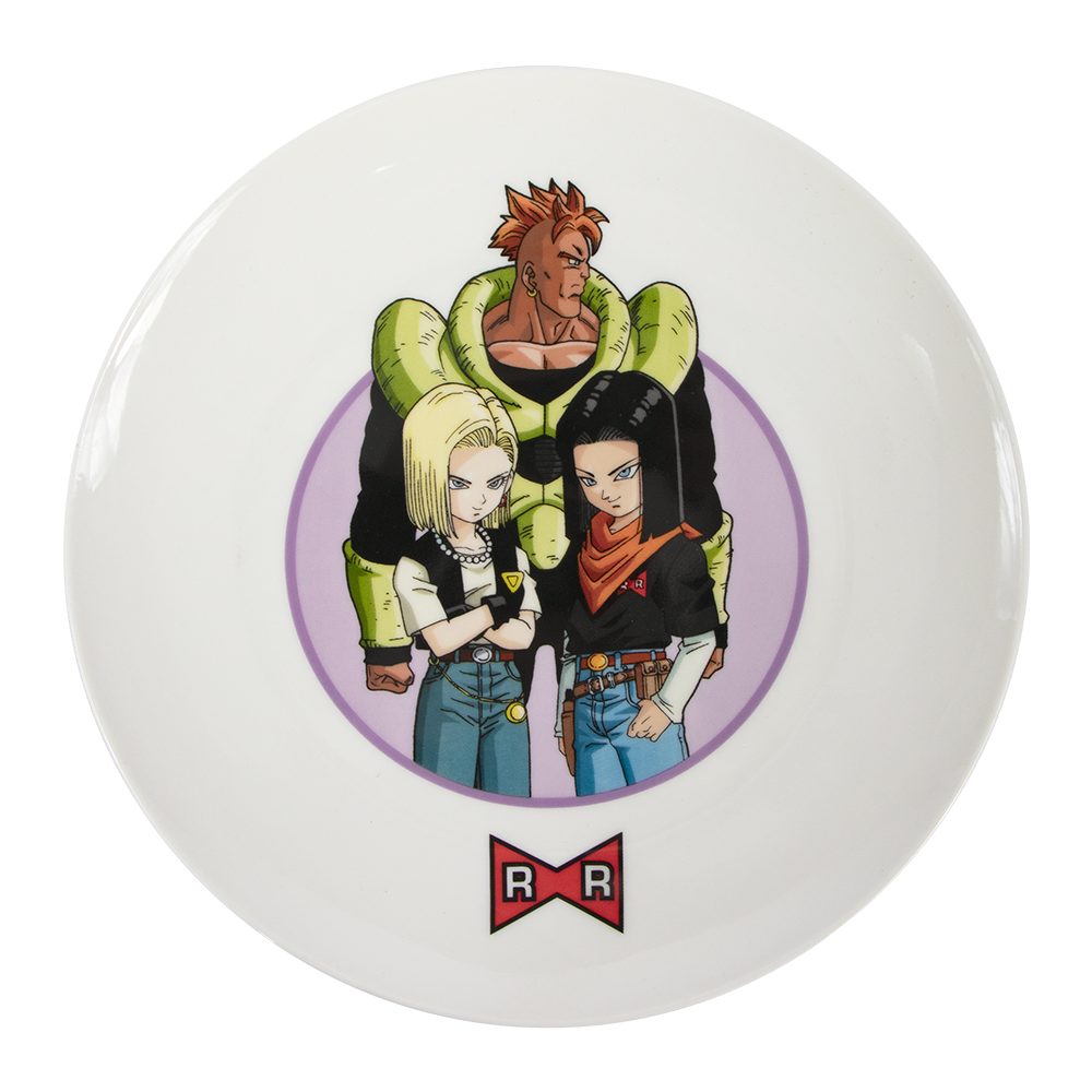Vajilla de Ceramica Super Saiyajin Anime Dragon Ball 4 Bowls - 4 Tazas - 4 Platos.