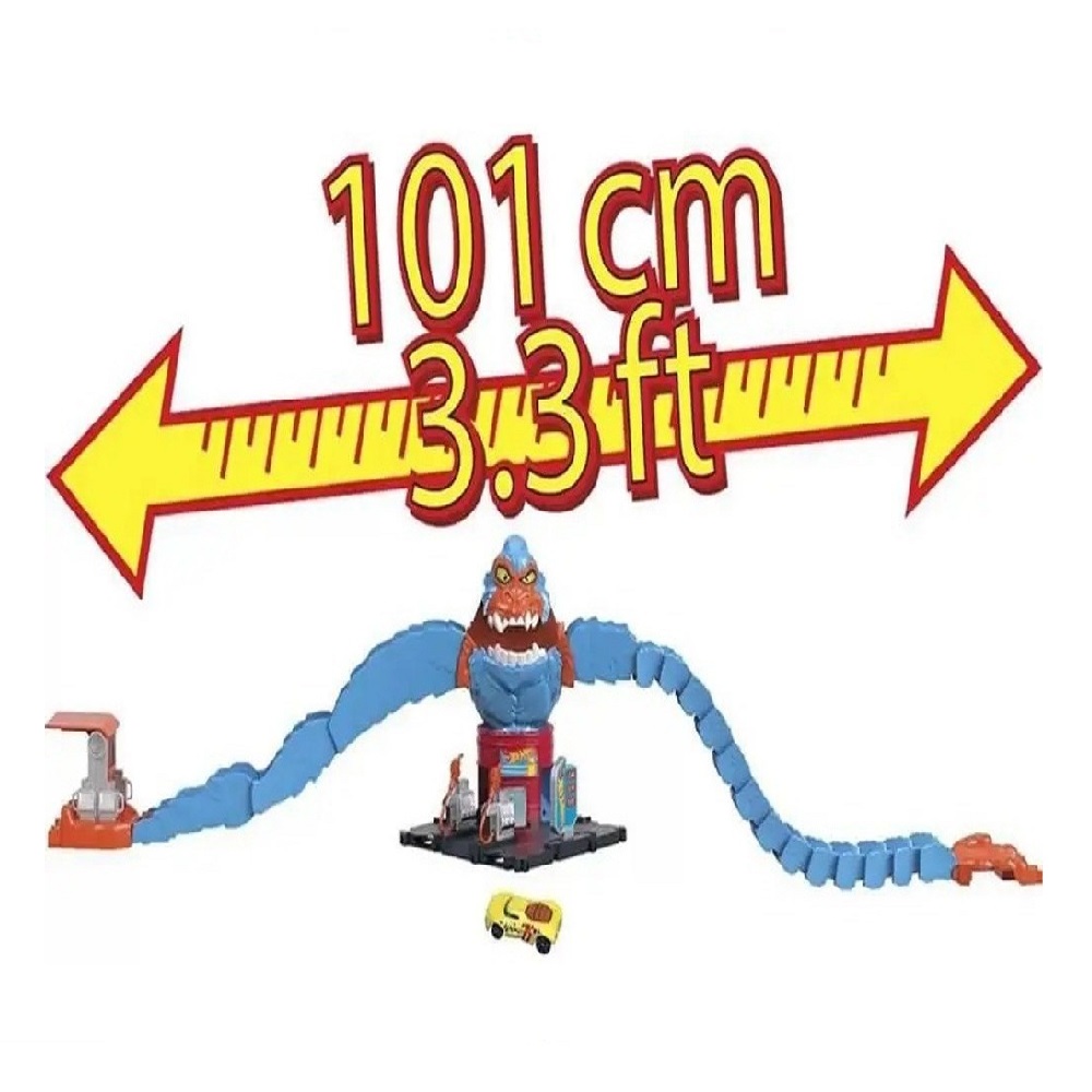 Hot Wheels City Wreck Ride Gorilla Attack Con 1 Auto De Rue