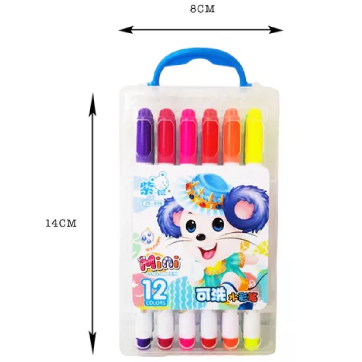 24 Plumines Plumón Marcador De Agua Color Pen