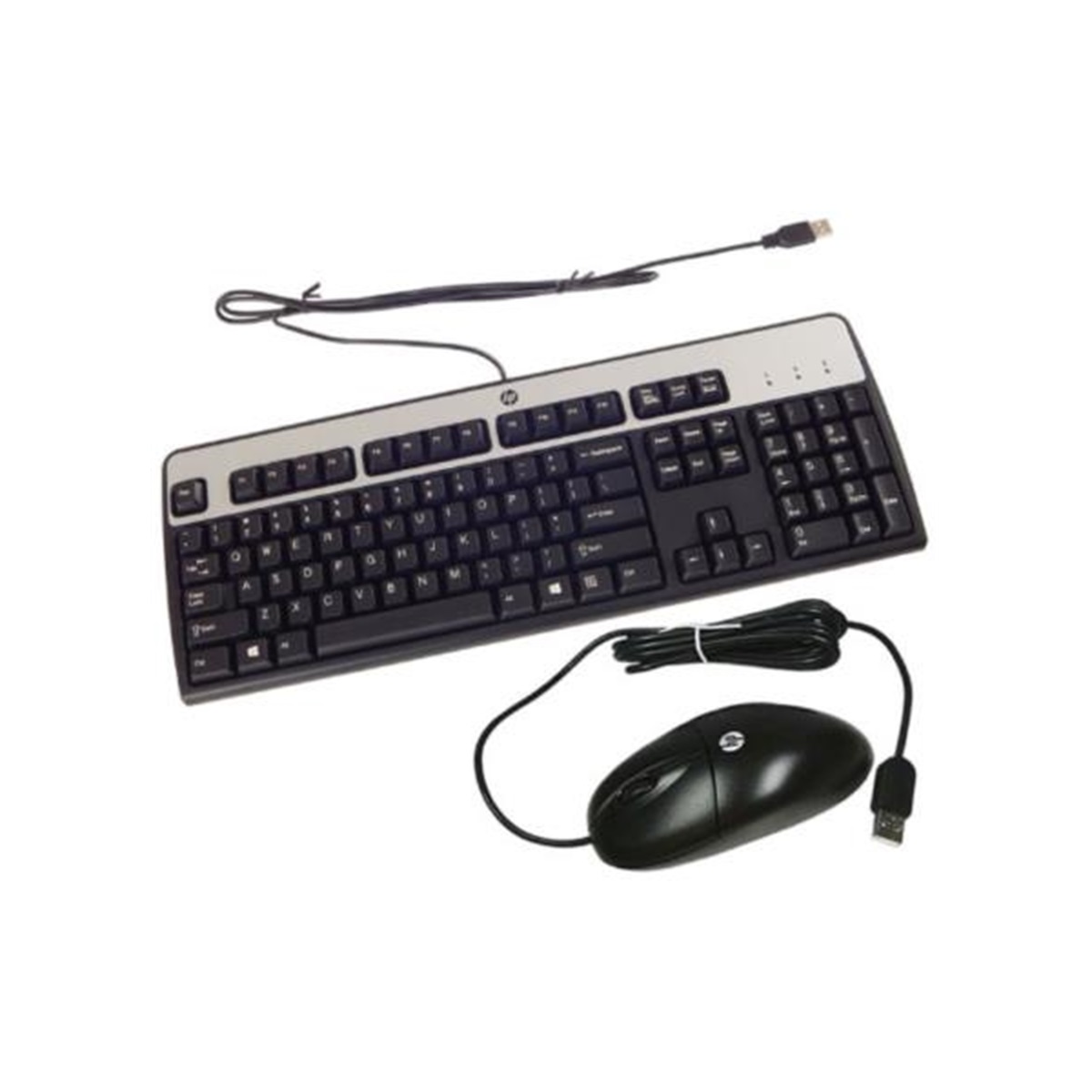 Kit de Teclado y Mouse HPE 631341-B21 Alambrico USB Inglés
