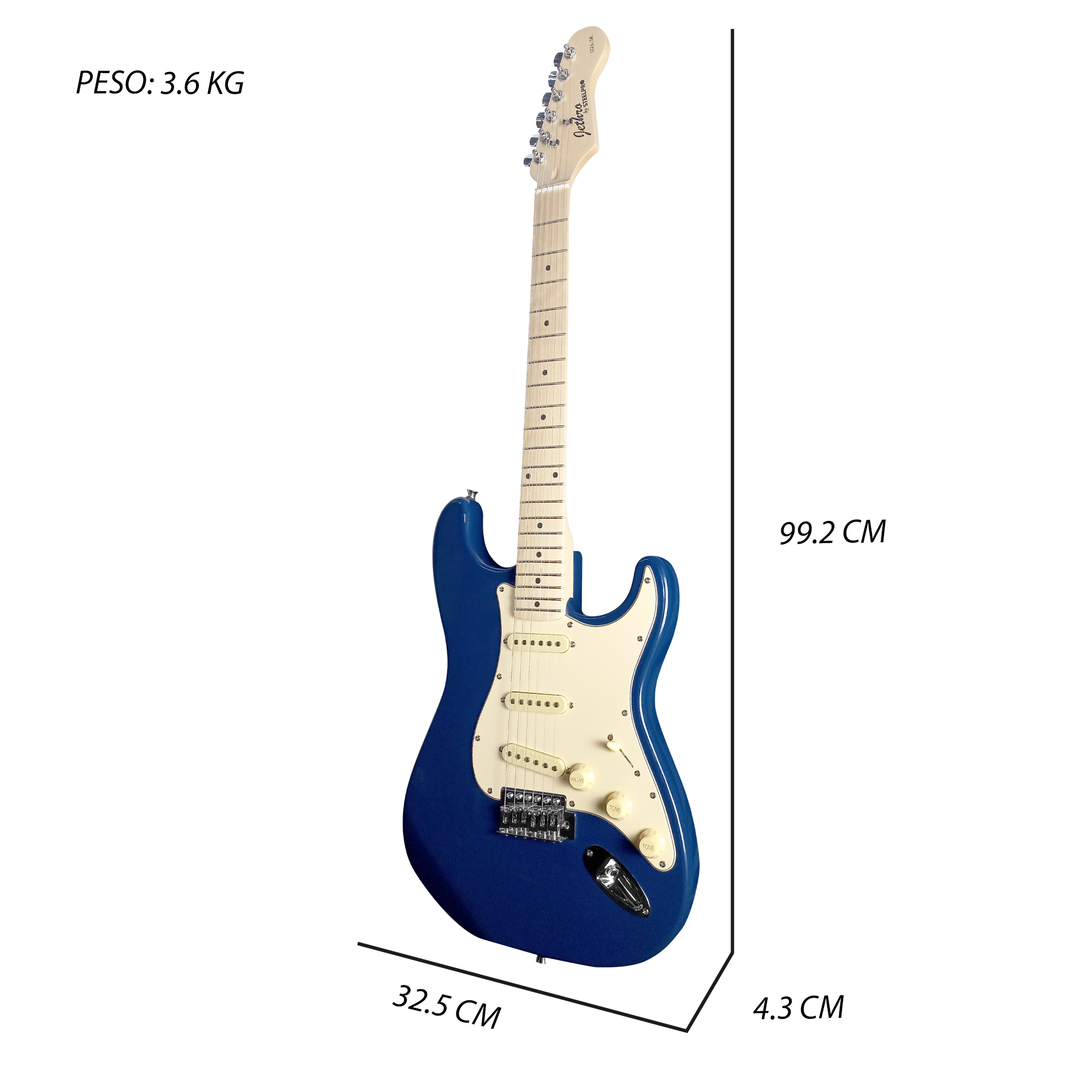 Paquete Guitarra Electrica Jethro Series By  steelpro 026