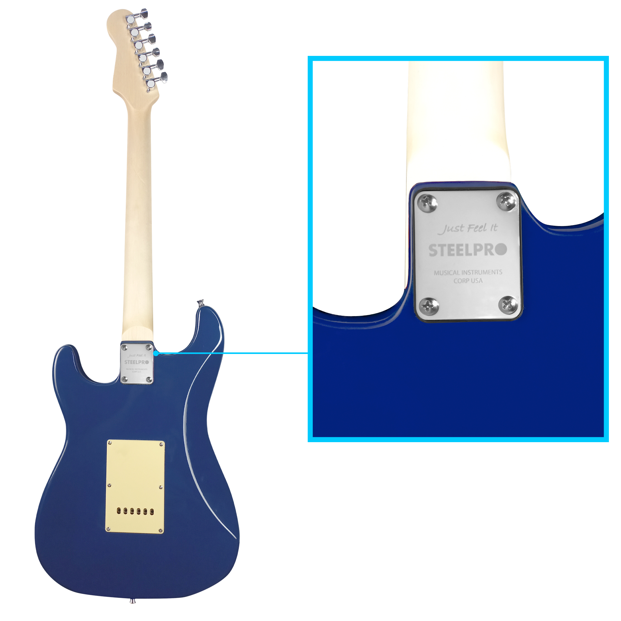 Paquete Guitarra Electrica Jethro Series By  steelpro 026