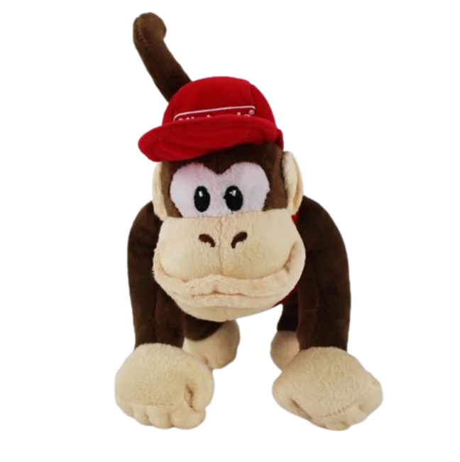 Peluche Diddy Kong Super Mario Bros Nintendo 20 Cm