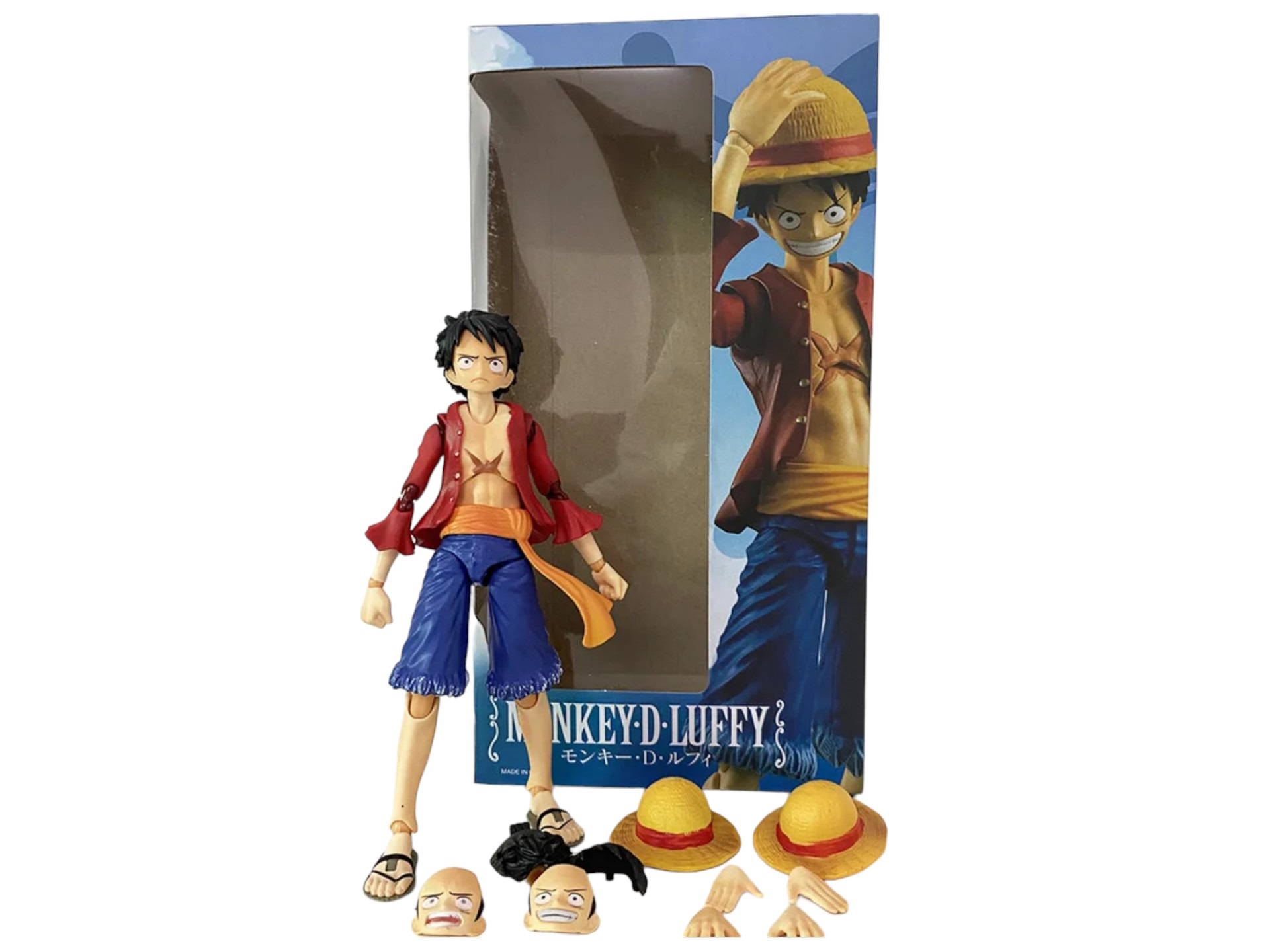 Luffy Monkey D One Piece Figma Figura Anime Muñeco