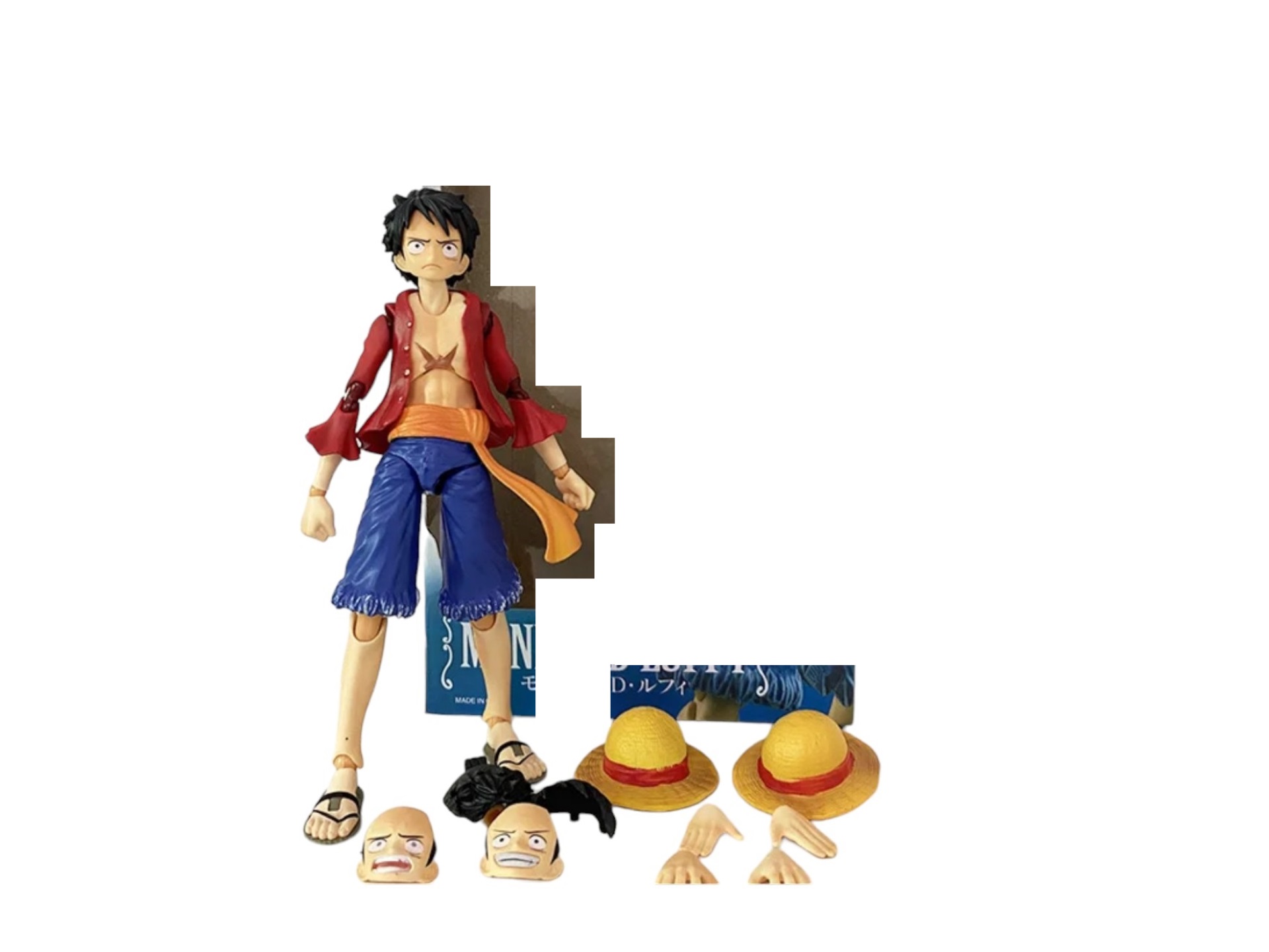 Luffy Monkey D One Piece Figma Figura Anime Muñeco