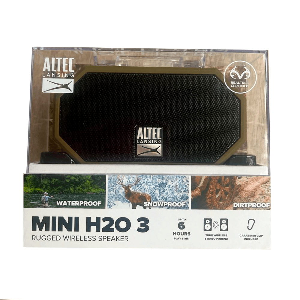 Bocina Inalambrica Waterproof Altec Lansing Mini H20 3 Bluetooth 6 Horas De Reproduccion Resistente al Agua.