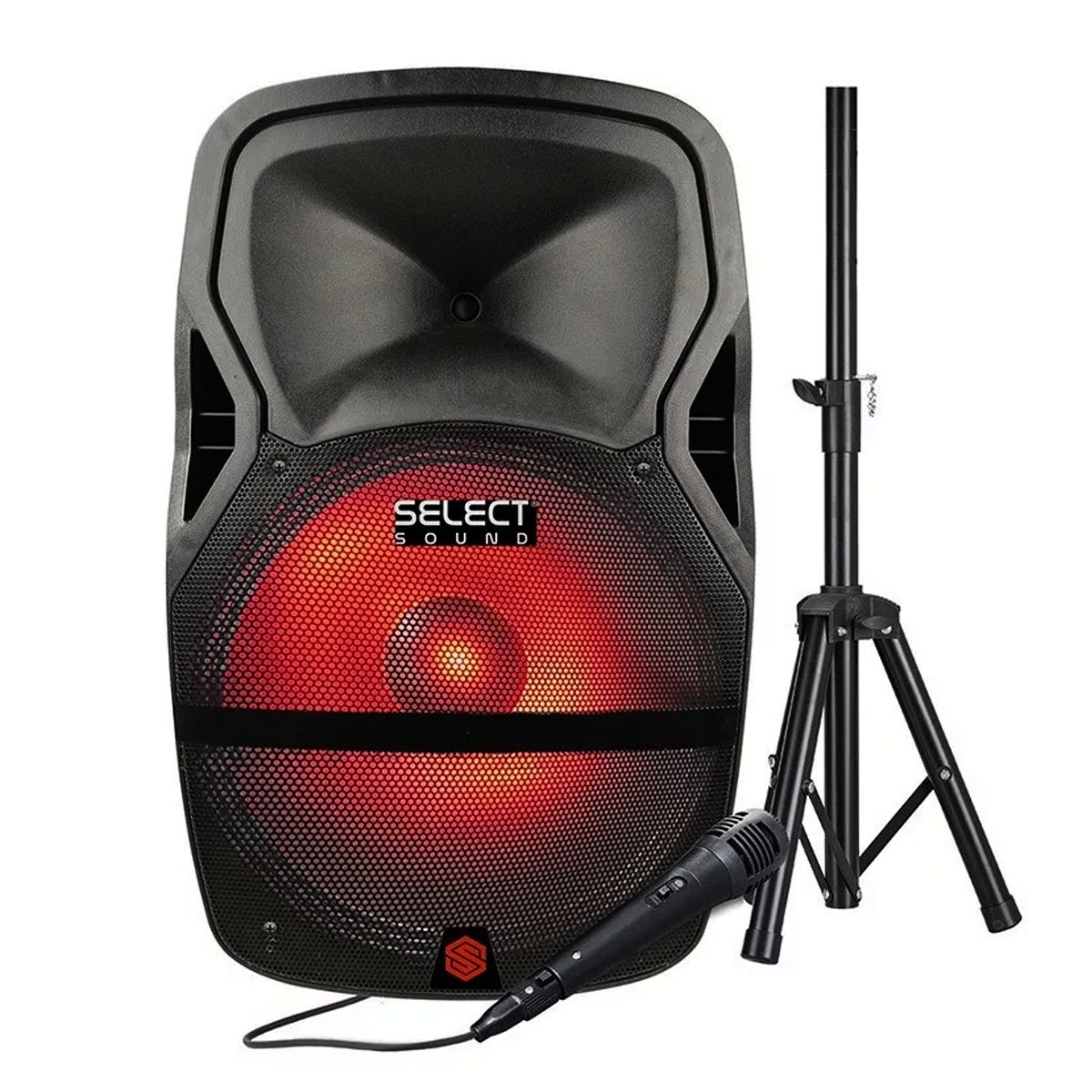 Bocina Amplificada 15" Titan Select Sound BT1506 con Bluetooth