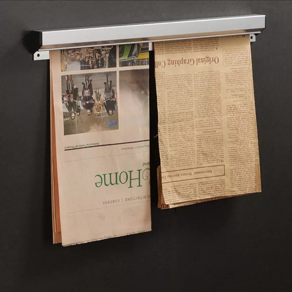 Barra Porta Comandas 6x45 Cm Profesional Restaurante Chica