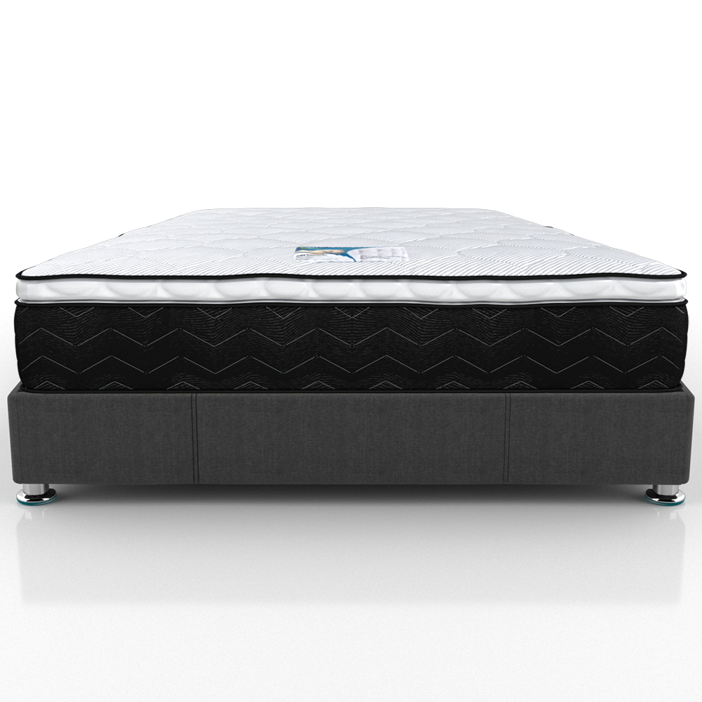 Colchón con Box King Size PresToon Venue Serta Ortopédico Con Colchoneta PILLOW TOP