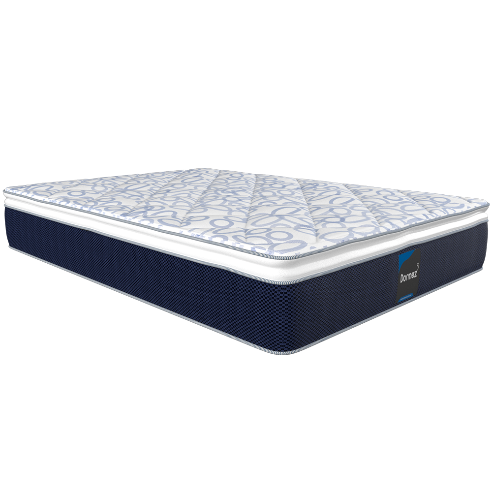 Colchón Matrimonial Silc Venue Dormez Ortopédico Con Colchoneta PILLOW TOP.