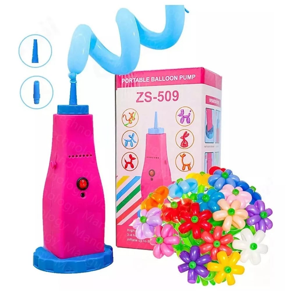 Bomba De Inflar Globo Eléctrica Para Normal O Salchicha New