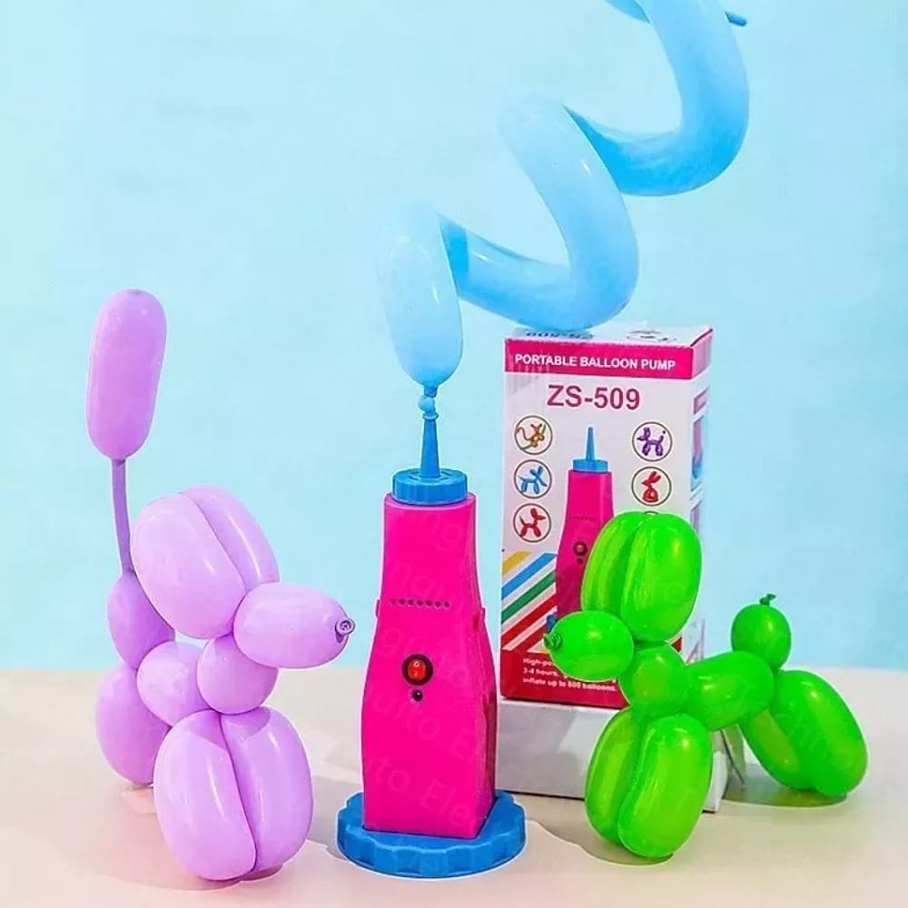 Bomba De Inflar Globo Eléctrica Para Normal O Salchicha New