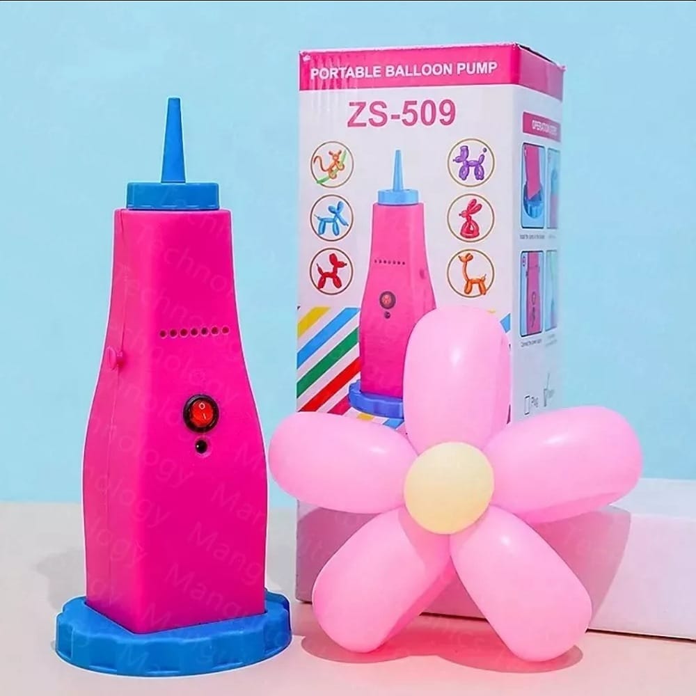 Bomba De Inflar Globo Eléctrica Para Normal O Salchicha New