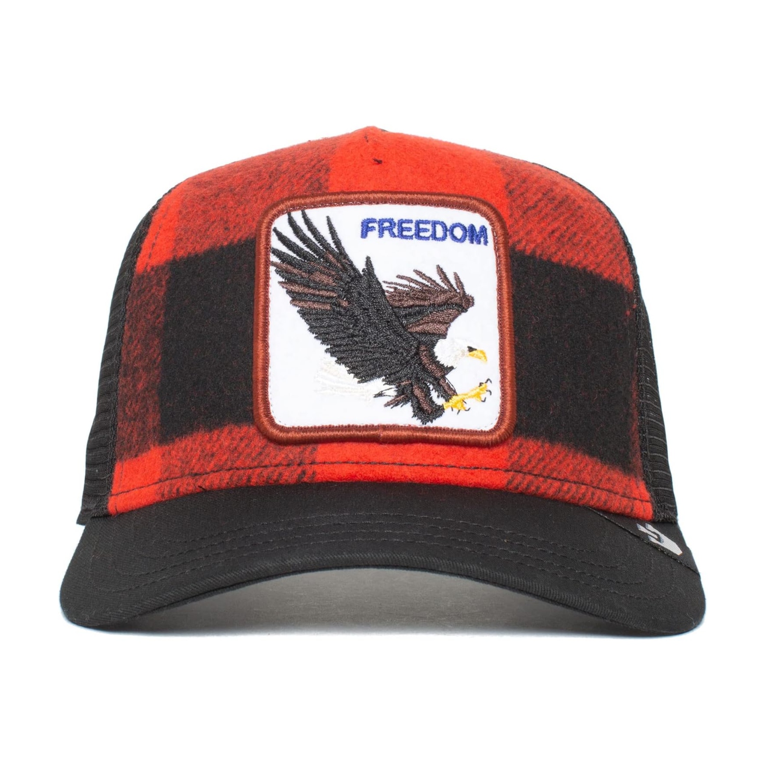 Gorra Goorin Bros Freedom Rojo Cuadros Unisex 112041