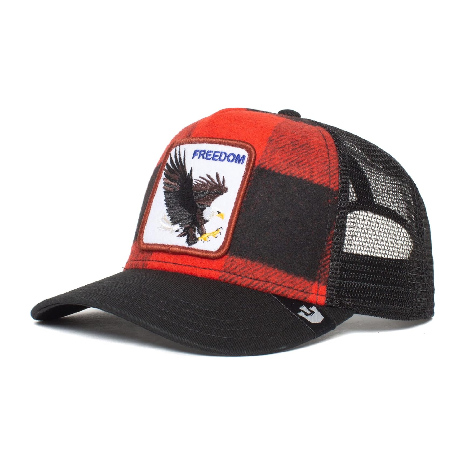 Gorra Goorin Bros Freedom Rojo Cuadros Unisex 112041