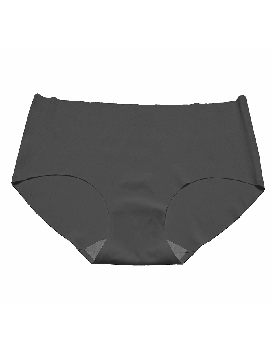 Pack 3 Pantaletas Sin Costuras Rosa Marino Y Gris