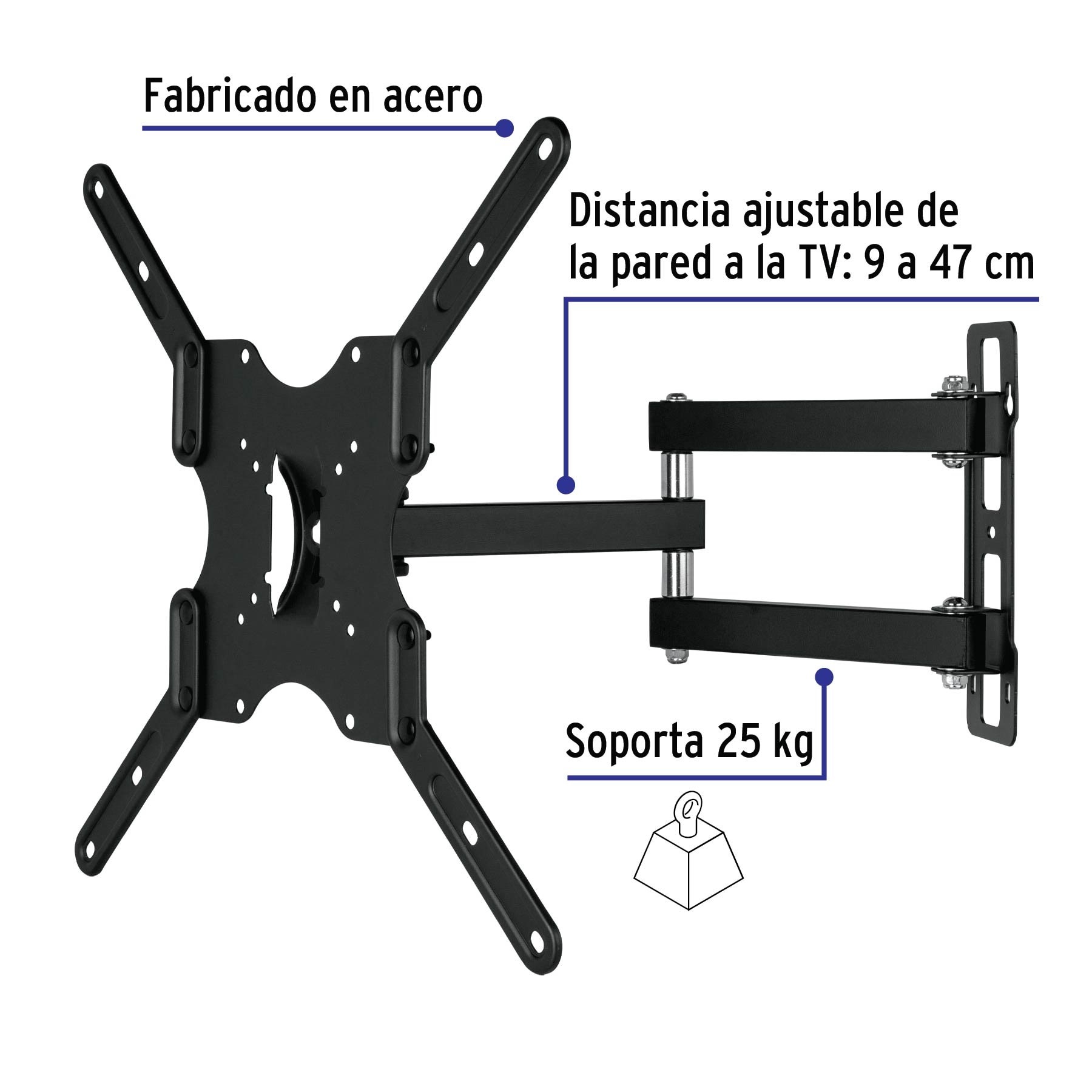 SOPORTE PARA TV VOLTECK 46095