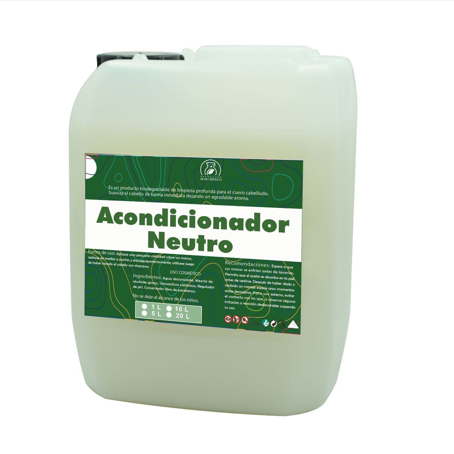 Acondicionador Capilar Neutro (10 litros)