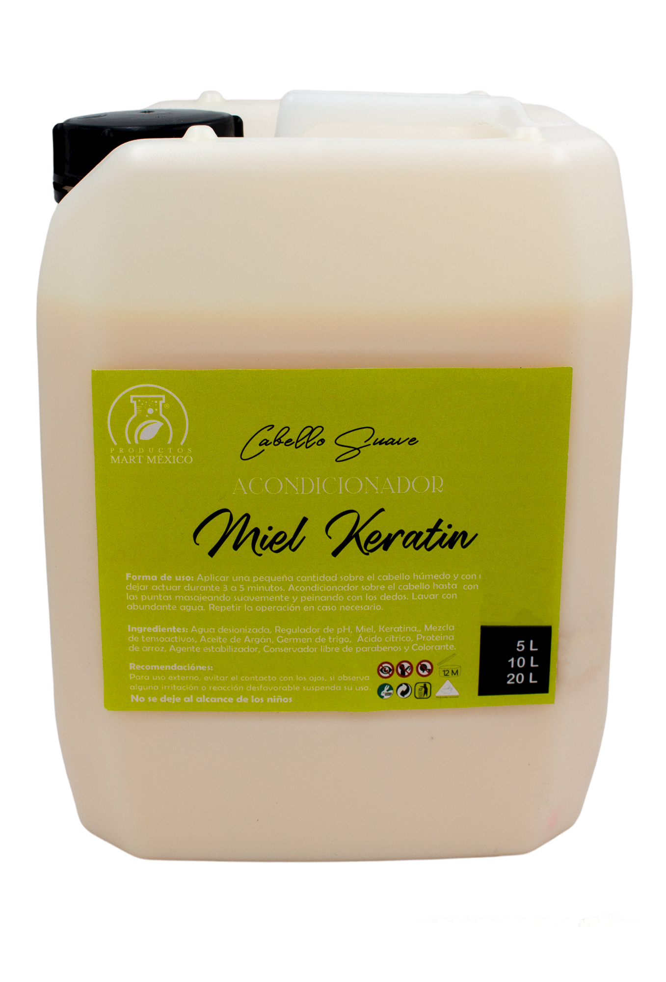 Acondicionador Miel & Keratina Cabello Dañado (5 litros)