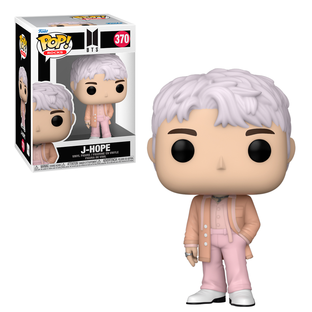 Funko Pop J Hope #370 Proof BTS K Pop Jung Ho Seok Figura Original