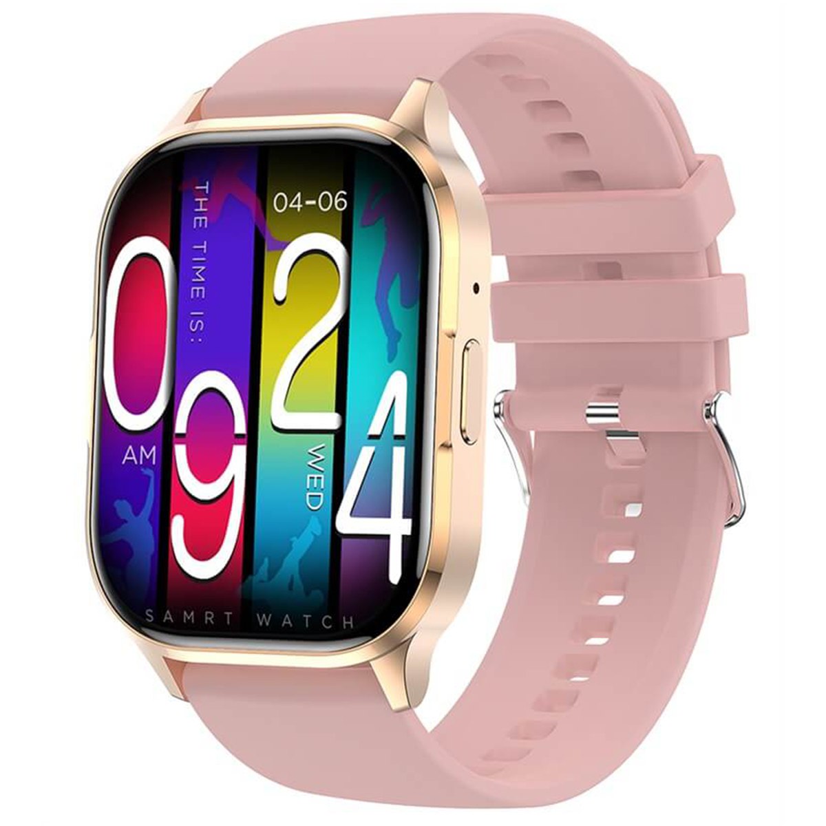 Smartwatch Reloj Inteligente HK-21 Pantalla AMOLED Serie 6 Rosa