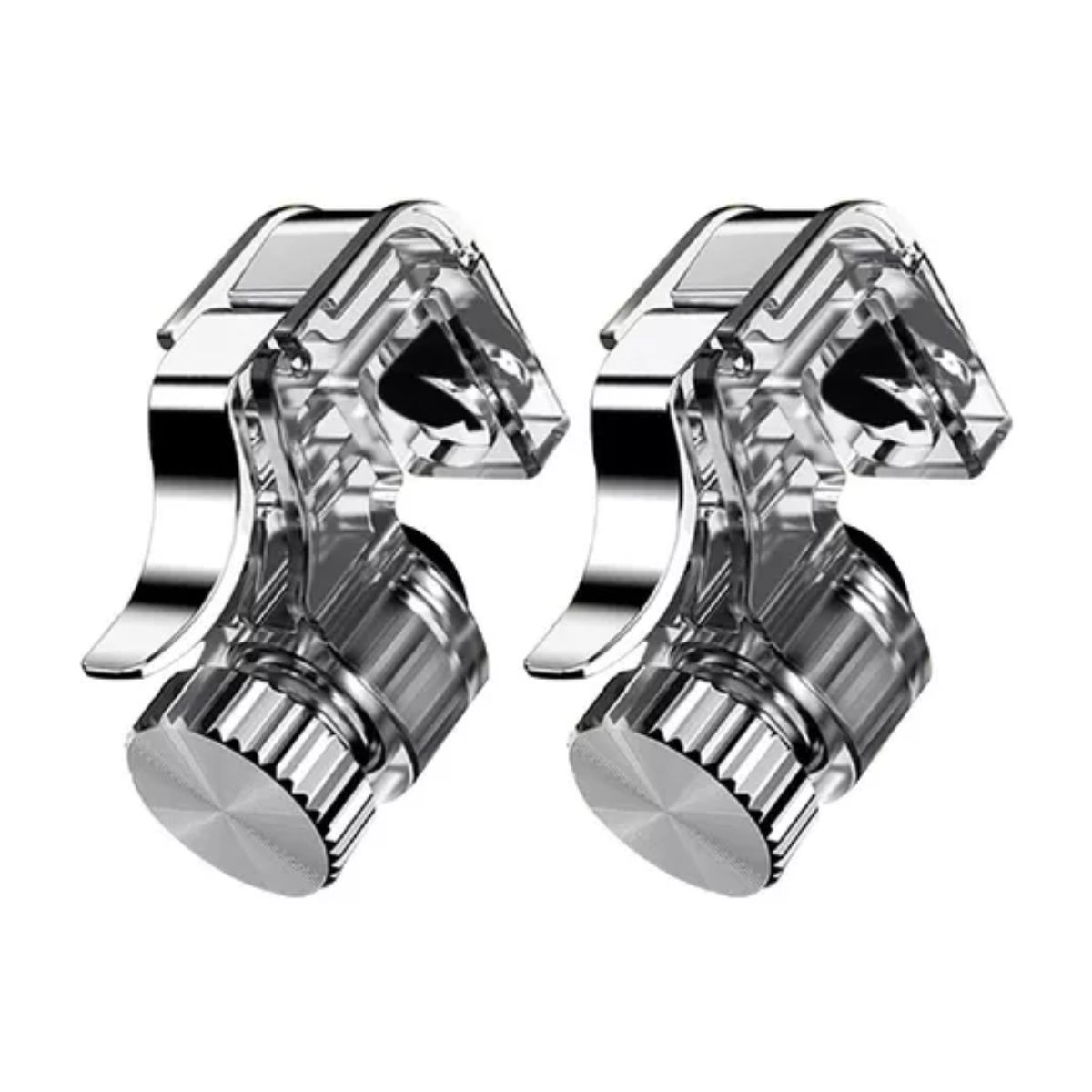 Gamepad Gatillos R11 Botones L1 R1 Celular Metal Transparente