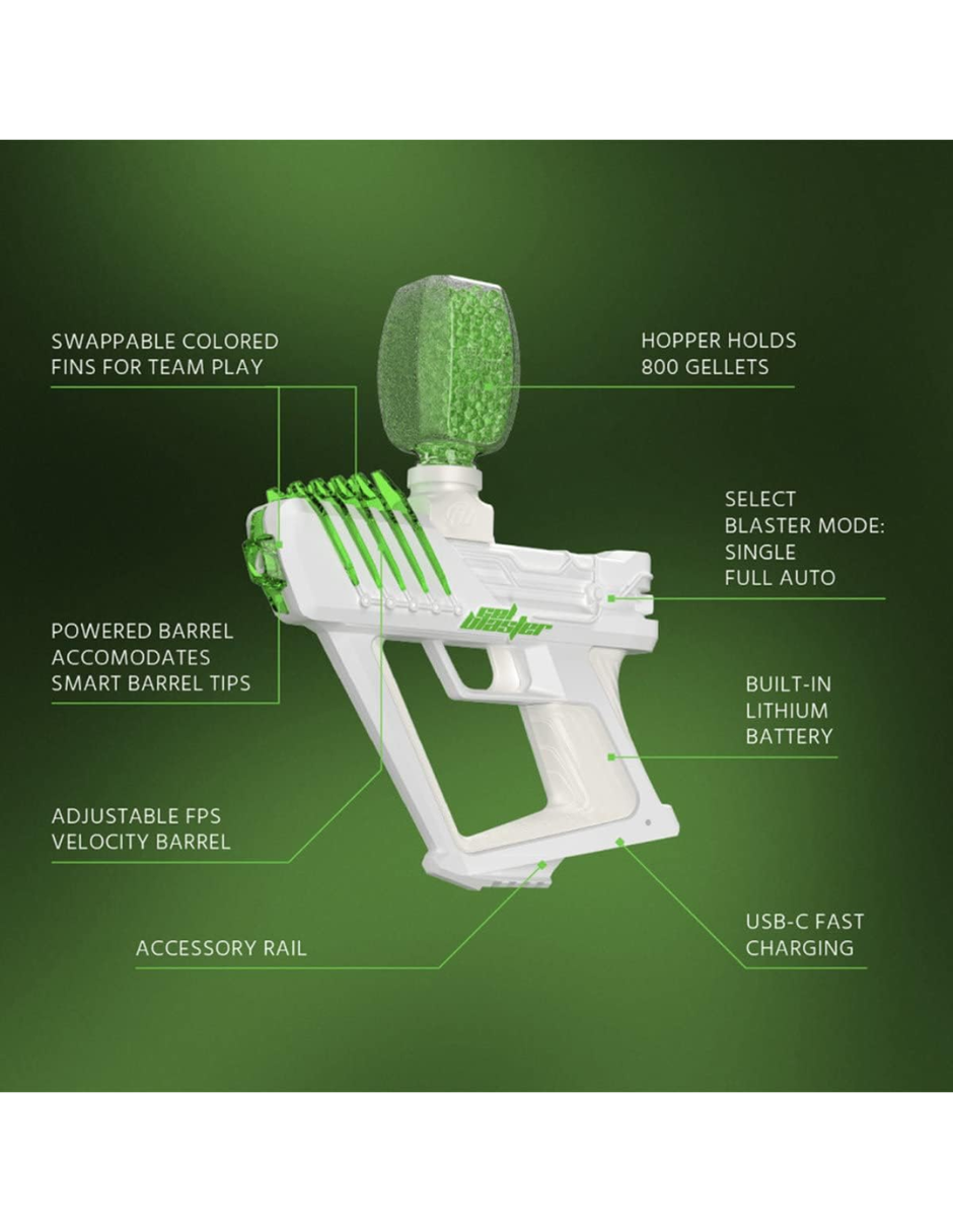 Gel Blaster Surge, Pistola de municiones de hidrogel, FPS Ajustable con Modos semiautomáticos