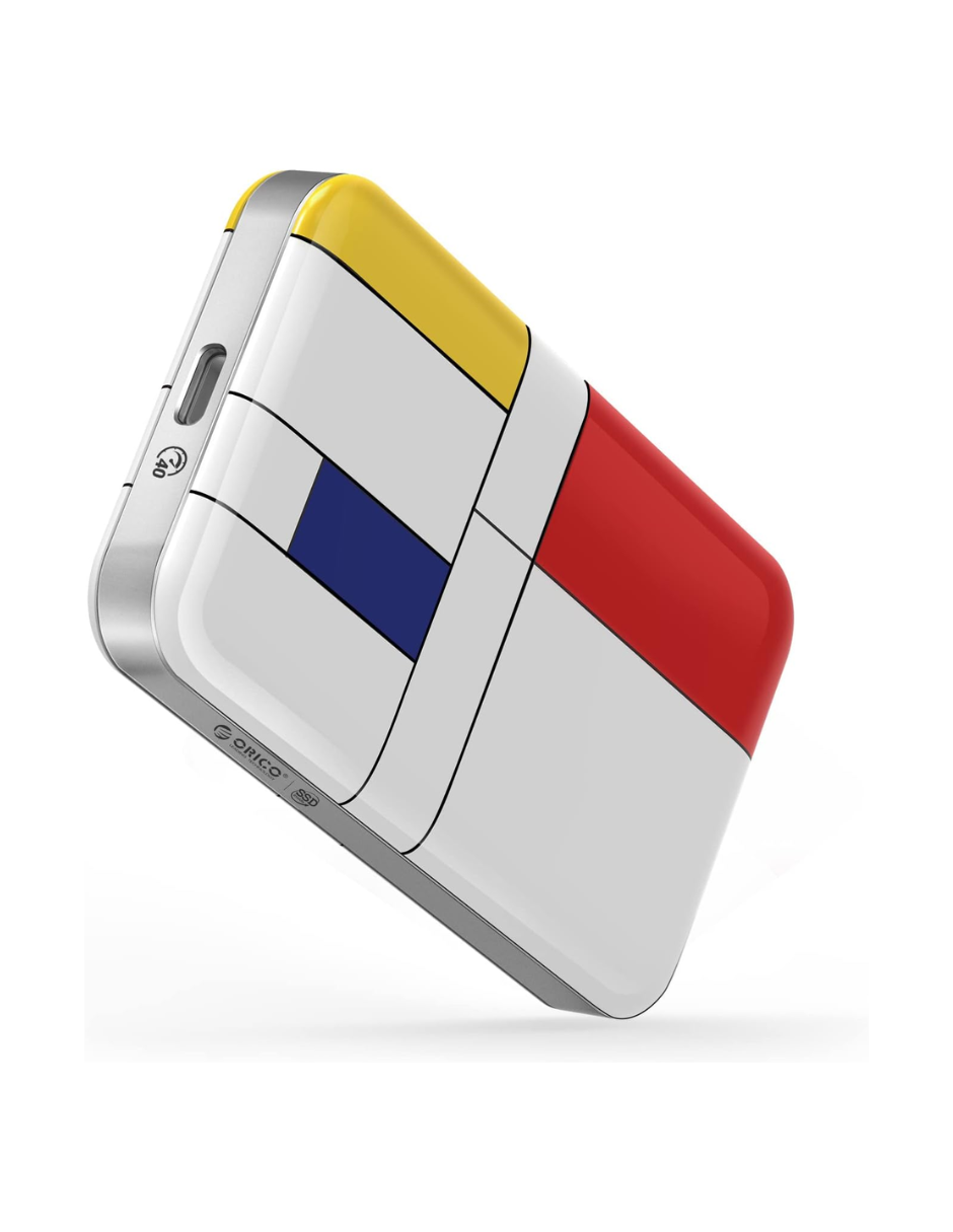 ORICO SSD portátil de 512 GB - Hasta 550 MB/s - USB-C, USB 3.1