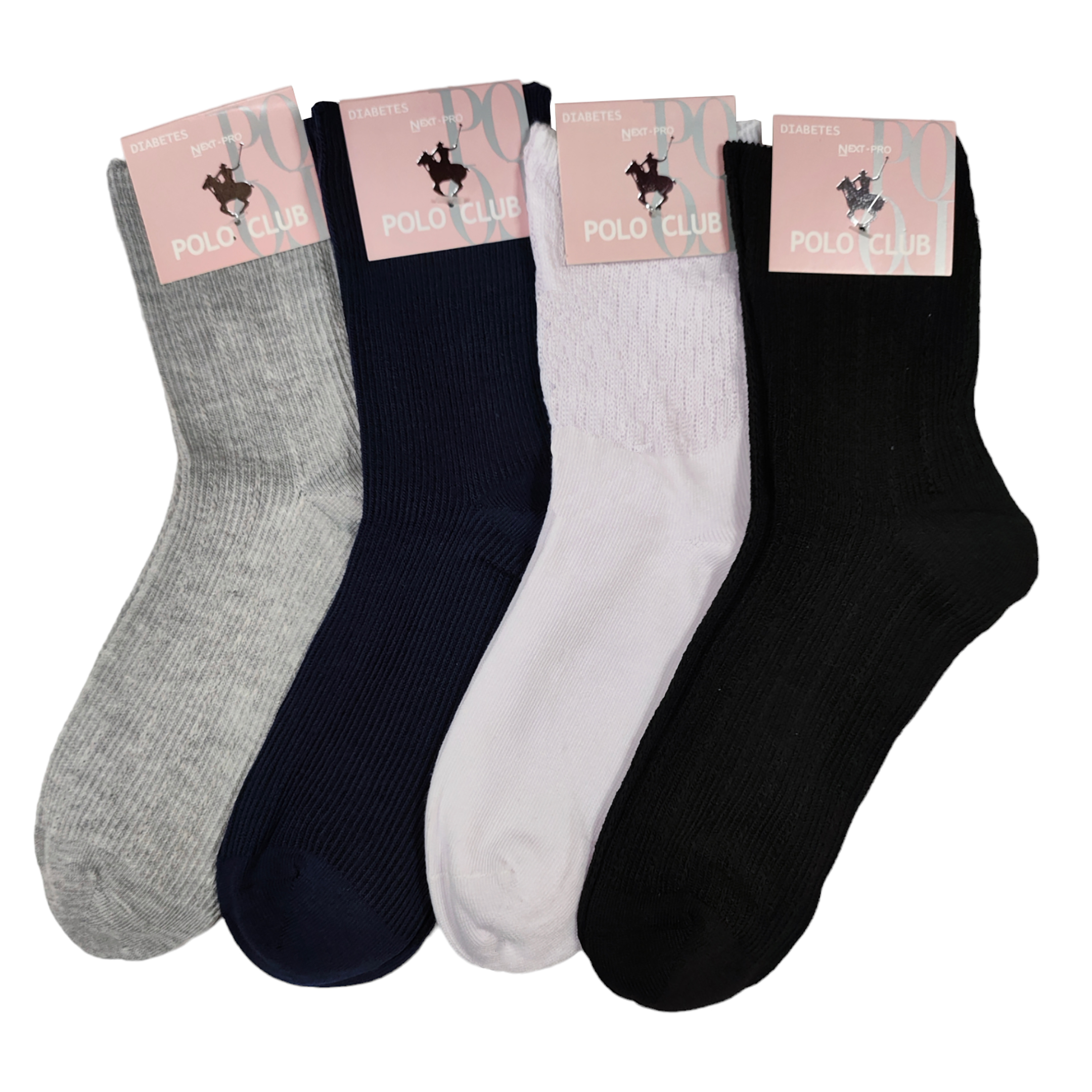 Calcetín P/diabético Dama Polo Club 3 Pares