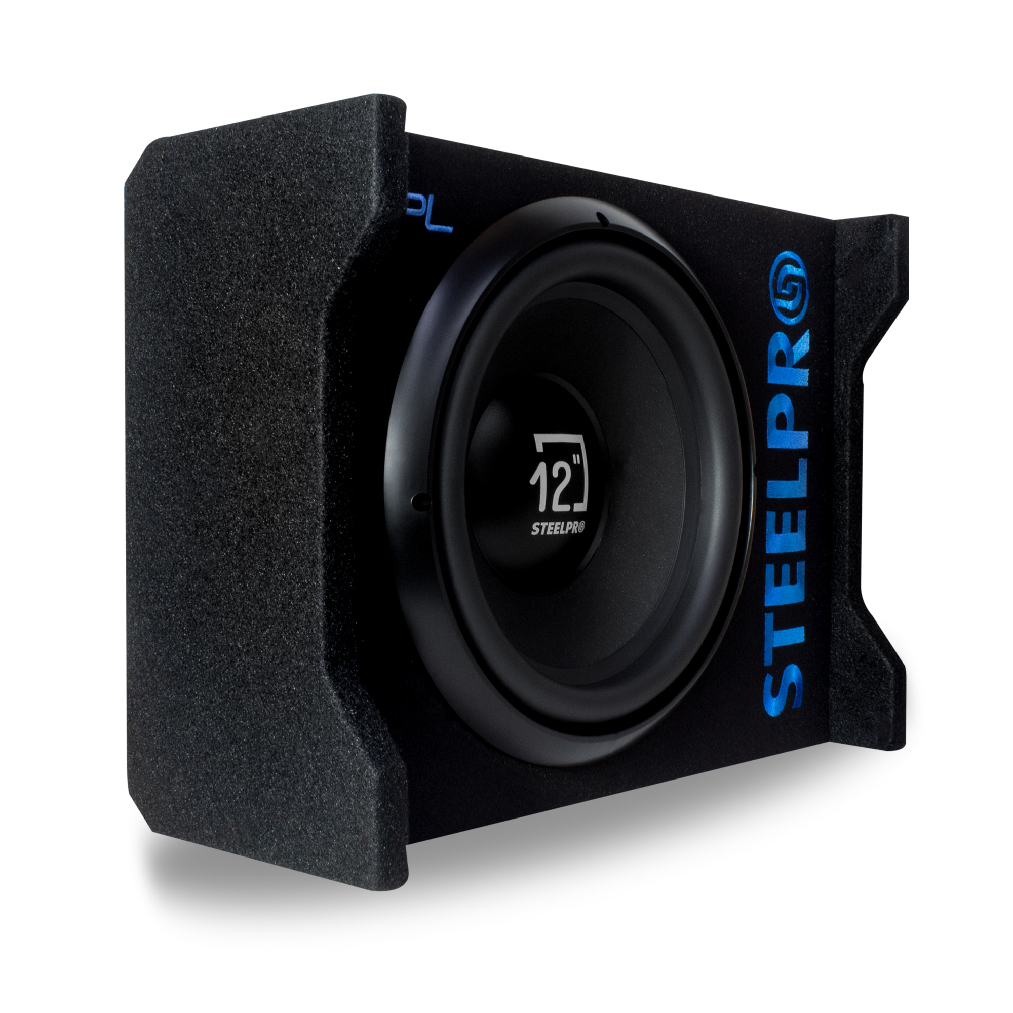 Subwoofer 12 Pulgadas Amplificado 1200w Spl Alta Presion - Steelpro