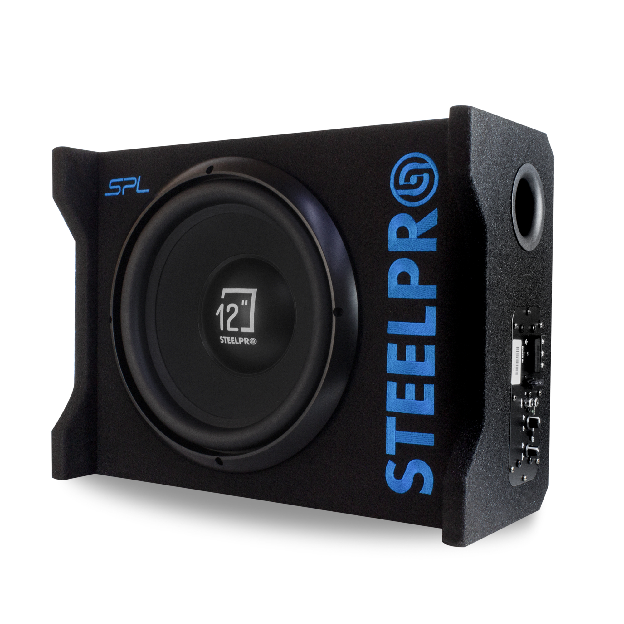 Subwoofer 12 Pulgadas Amplificado 1200w Spl Alta Presion - Steelpro