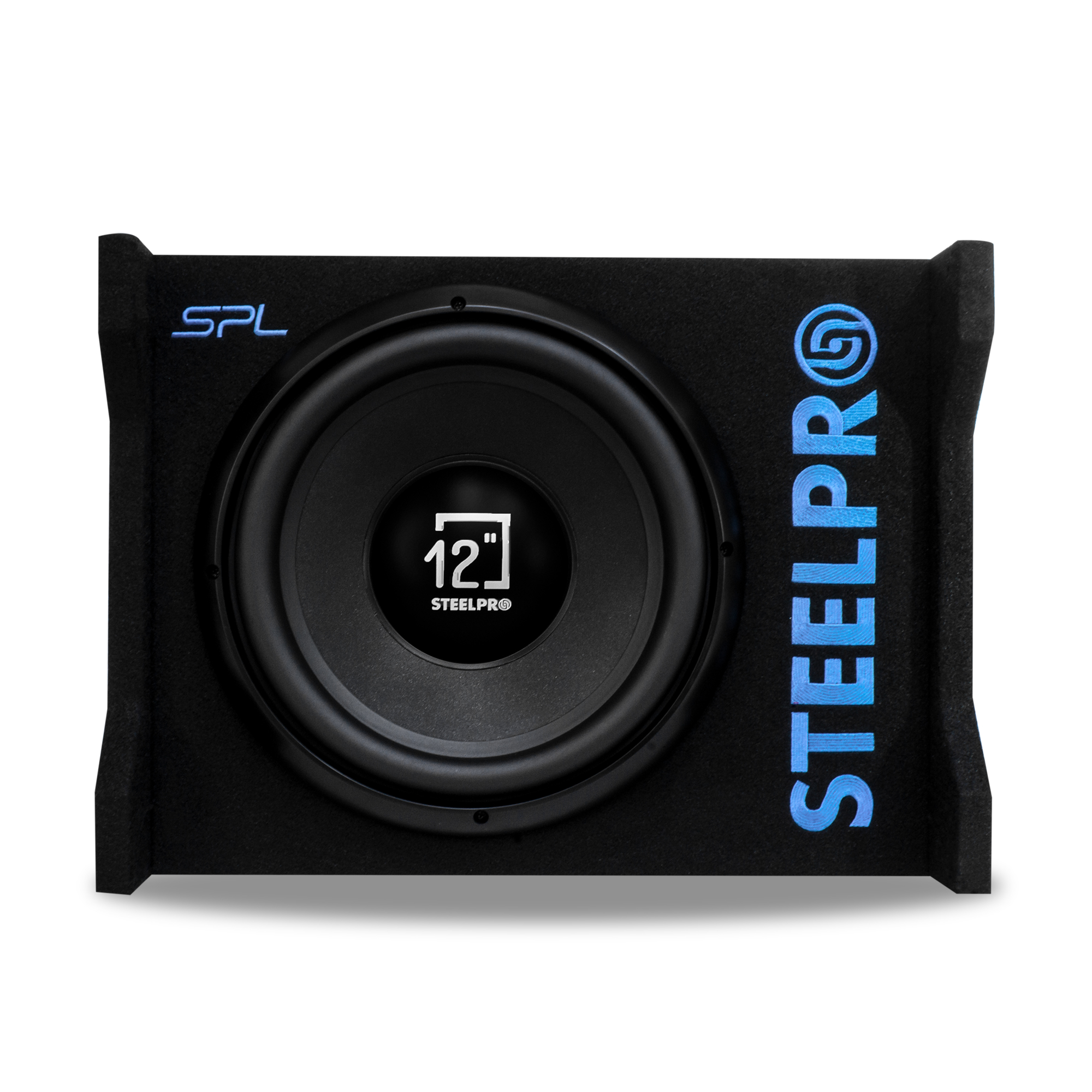 Subwoofer 12 Pulgadas Amplificado 1200w Spl Alta Presion - Steelpro