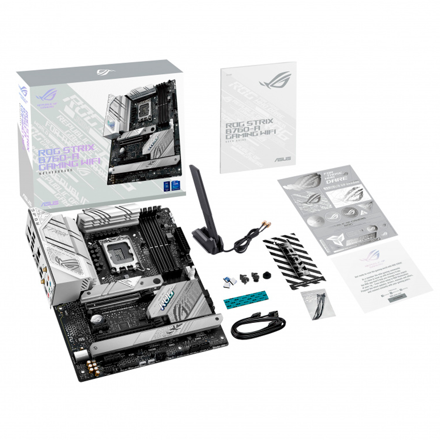 Tarjeta Madre Asus Rog Strix B760-A Gaming Wifi S-1700 Atx 128Gb Ddr5.