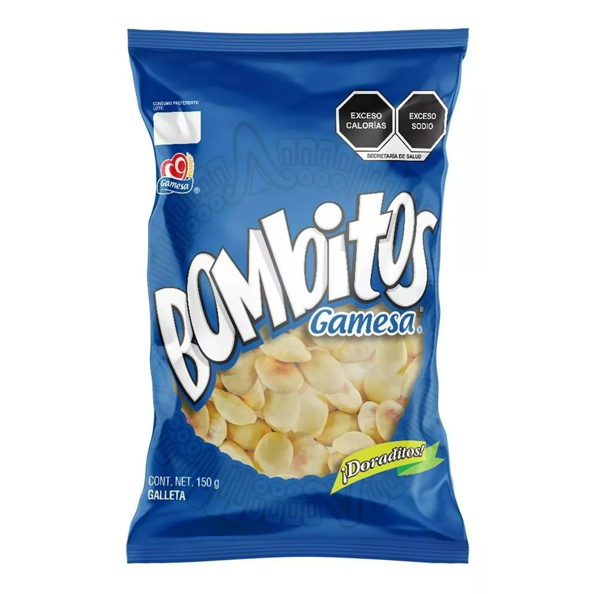 Galletas Gamesa Bombitos 8 Piezas de 150 gramos c/u