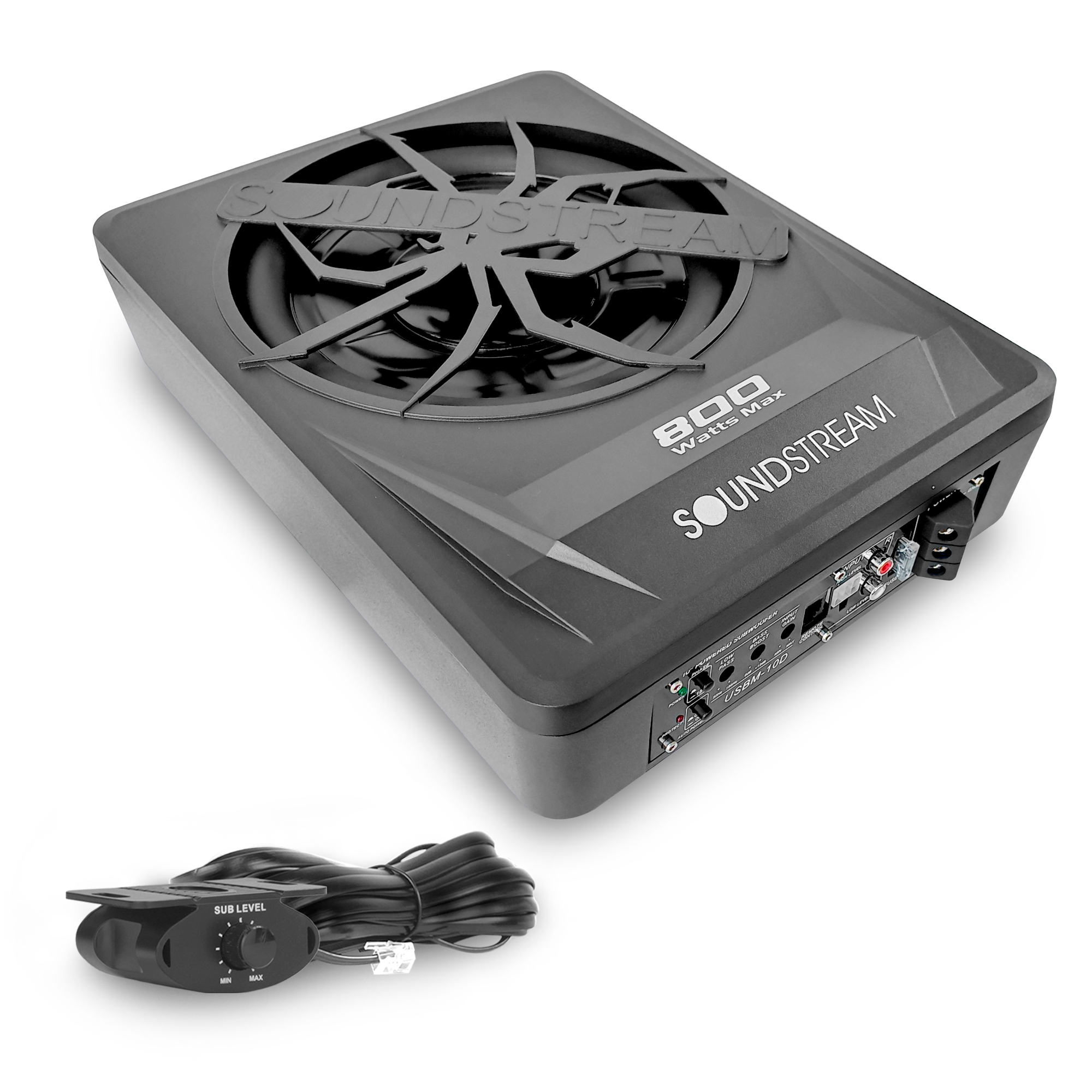 Subwoofer Amplificado 10'' Clase D Usbm-10d Soundstream.